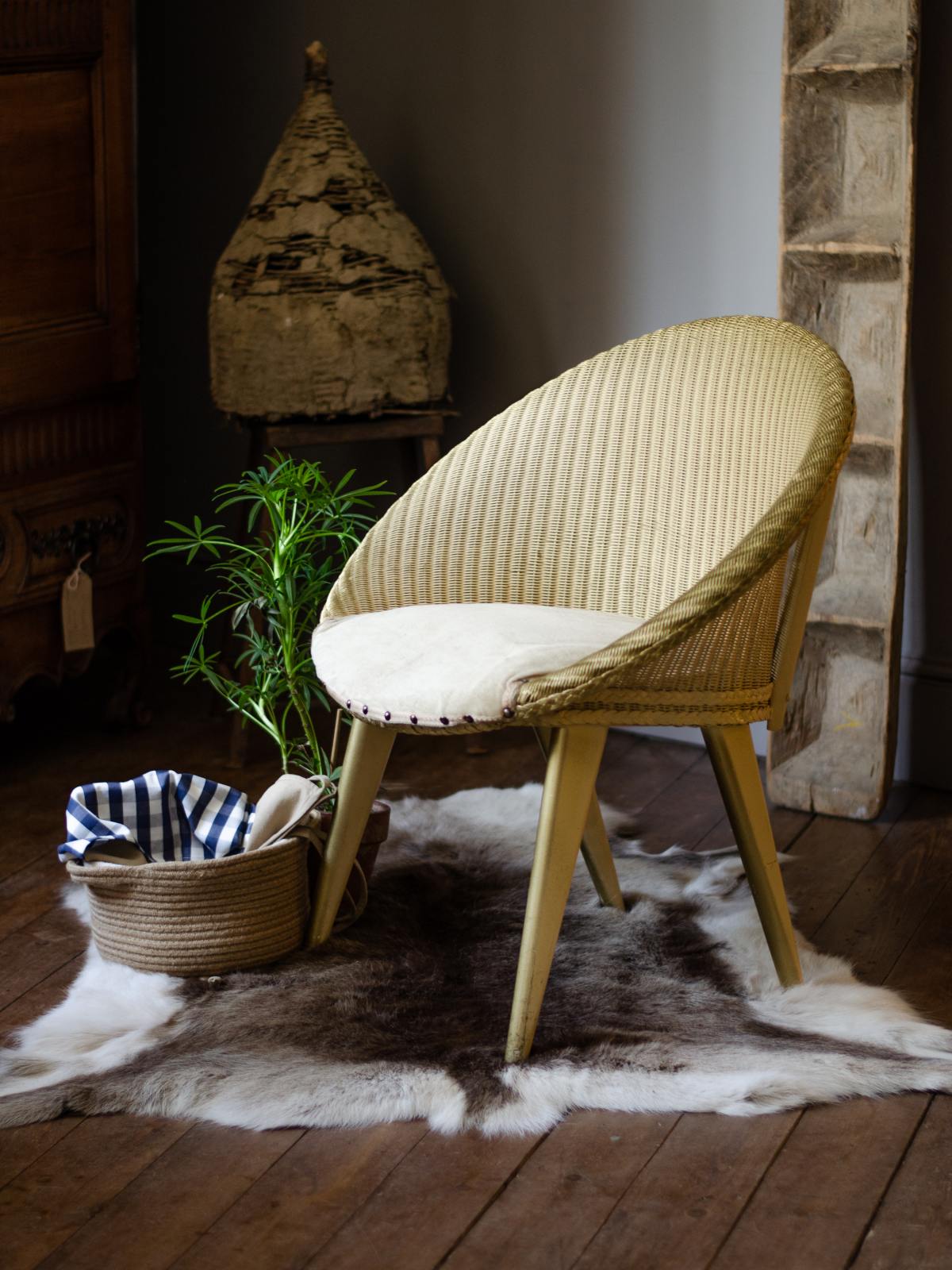 Small Woven Chair | deVOL Kitchens